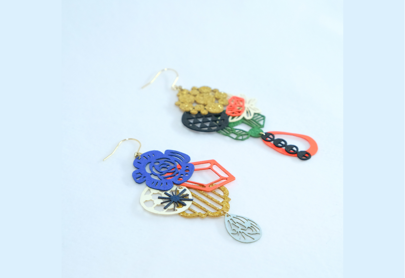 paper jewelry 沖縄ジュエリー 紙ジュエリー ハンドメイド