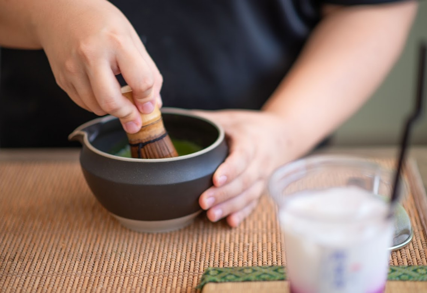 Coffee shop specializing in Japanese green tea, matcha green tea, and coffee